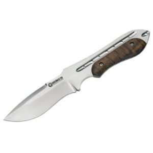   Fixed Blade Knife with Desert Ironwood Handles: Sports & Outdoors
