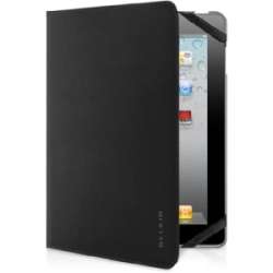   Smooth Bi Fold Carrying Case (Folio) for iPad   Black  Overstock