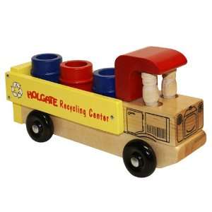  Recycle Truck Wooden Toy by Holgate Toys: Toys & Games