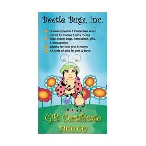  Beetle Bugs Gift Certificate $100.00: Home & Kitchen