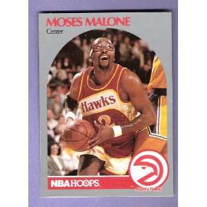  1990 91 Hoops #31 Moses Malone