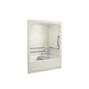 Kohler K 12105 P 96 Freewill Whirlpool and Shower Module with Polished 