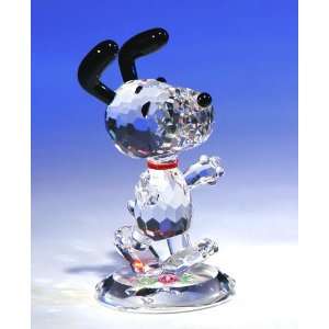  CRYSTAL WORLD Peanuts Dancing Snoopy Home & Kitchen