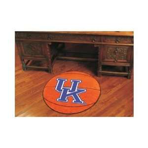  Kentucky Wildcats 29 Round Basketball Mat: Sports 
