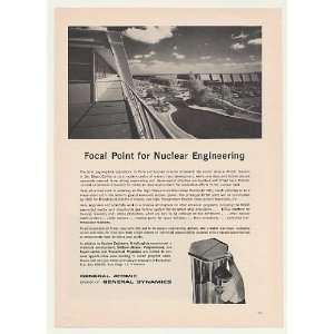   Hopkins Lab General Atomic Nuclear Print Ad (45259)