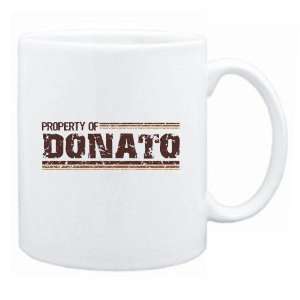  New  Property Of Donato Retro  Mug Name