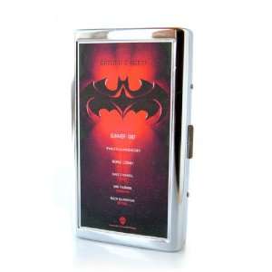   Batman & Robin Cigarette Case Stainless Steel Holder 