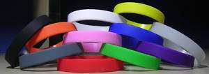 Silicone Wristbands, Wrist Bands, Rubber Bracelets  NEW  