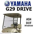   Golf Cart AS4 Windshield DOT Approved Hinged Fold Down (Strreet Legal