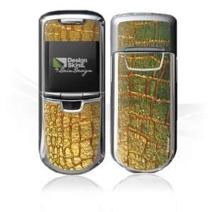  Design Skins for Nokia 8800 Monaco   Gold Snake Design 