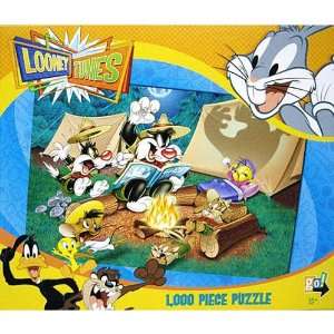  Looney Tunes Camping 1000 Piece Puzzle: Toys & Games