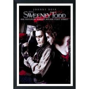  Sweeney Todd The Demon Barber of Fleet Street   Framed 