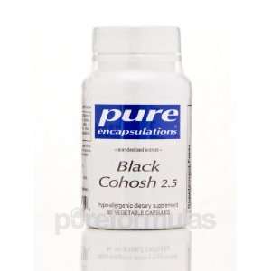  Pure Encapsulations Black Cohosh 2.5   60 Vegetable 