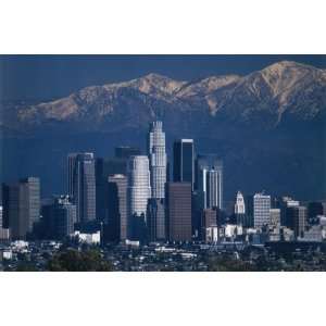  Los Angeles Skyline 24in x 36in 