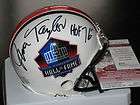 Jim Taylor signed Green Bay Packers Hall of Fame NFL Mini Helmet JSA