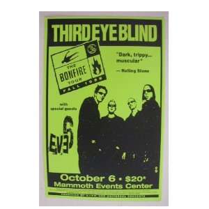 Third Eye Blind Poster Handbill October 6th:  Home 