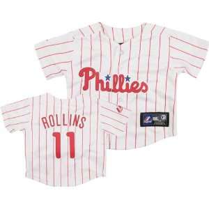  Jimmy Rollins Majestic Replica Philadelphia Phillies 