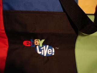 NEW  LOGO Embroidery Lg Canvas Tote Bag Powerseller  