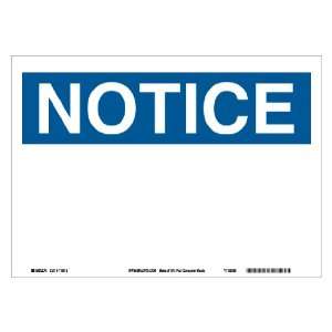   Paper, Blue On White Color Sustainable Safety Sign, Legend Notice