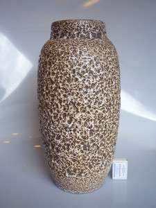 60s German Fat Lava floor vase by Scheurich  