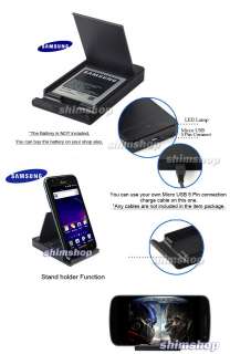 Samsung Galaxy S2 LTE Skyrocket AT&T I727 Case Cover Battery Charger 