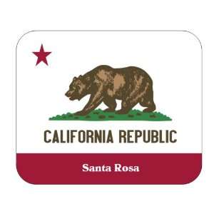  US State Flag   Santa Rosa, California (CA) Mouse Pad 