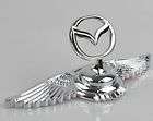 Mazda Car LOGO +Wing Front Metal Emblems Hood Bonnet   2 3 5 6 RX 7 RX 