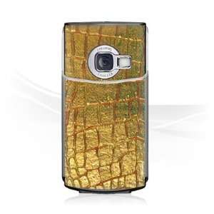  Design Skins for Nokia N70   Gold Snake Design Folie 