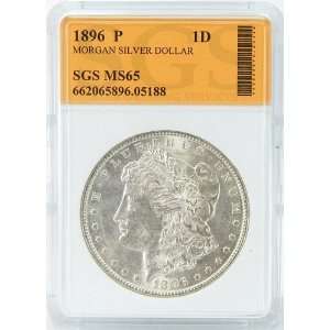  1896 P MS65 Morgan Silver Dollar Graded by SGS: Everything 