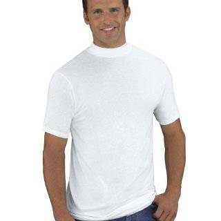 Short Sleeve Mock Neck T Shirt