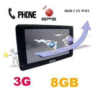  7 Inch Capacitive Touchscreen Tablet Built in Gps Wifi 3g 