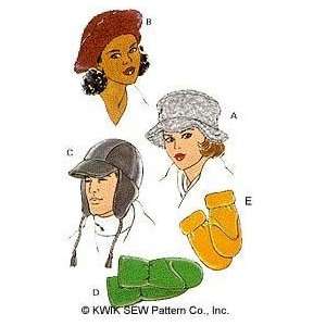   Sew Unisex Hats & Mittens Patterns By The Yard Arts, Crafts & Sewing