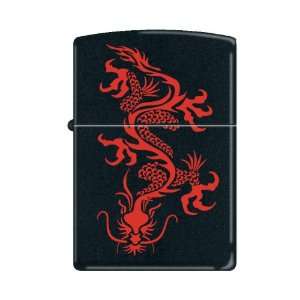  Zippo Oriental Dragon Black Matte Lighter, 8892: Kitchen 