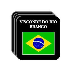  Brazil   VISCONDE DO RIO BRANCO Set of 4 Mini Mousepad 