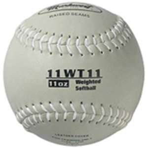  Markwort 11 Color Coded Weighted Softballs 11 OZ. GREY 11 