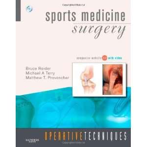  Operative Techniques Sports Medicine Surgery Book, Website 