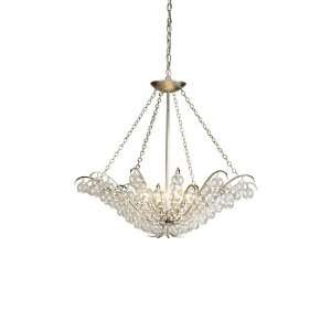Currey & Company 9000 Quantum 4 Light Chandeliers in Contemporary 