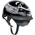  72 Black Leather Dual Visor Motorcycle Half Helmet S M L XL XXL  