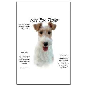  Wire Fox Terrier Pets Mini Poster Print by  