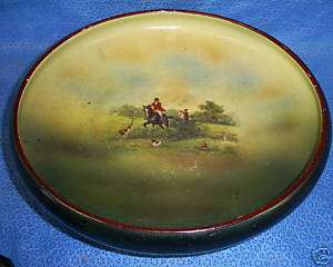 Fox Hunt Hunting Czech Candy or Finger Bowl  