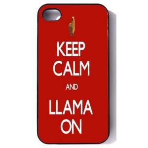   Iphone 4/4s Case    Keep Calm and Llama On: Cell Phones & Accessories