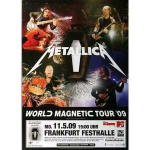  Metallica   World Magnetic 2009   CONCERT   POSTER from 
