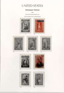 US Stamps Power Newspapers Collection Catalogue $8,500  