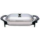   12 T304 Stainless Steel Deep Electric Skillet/Slow Cooker KTDEEP