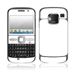  Nokia E5 E5 00 Decal Skin Sticker   Simply White 