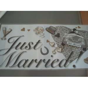  Wedding Magnetic Car Banner  Just Married Toys & Games