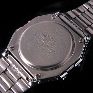   Vintage Silver Digital Watch A158 A158WA 1 FREE EXPEDITE SHIPPING