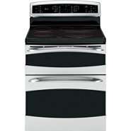GE 30 Freestanding Electric Range w/ Double Convection Oven 