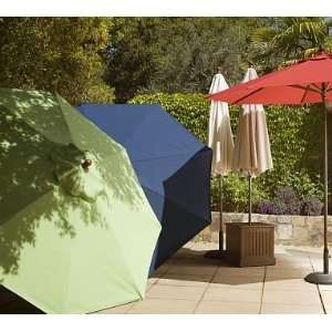    Pottery Barn Round Market Umbrella   Solid: Patio, Lawn & Garden