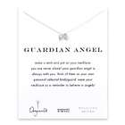 Dogeared Guardian Angel Necklace in Sterling Silver 16
